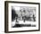 Boys by a Lock on the Grand Union Canal, London, C1905-null-Framed Photographic Print