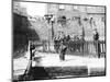 Boys by a Lock on the Grand Union Canal, London, C1905-null-Mounted Photographic Print