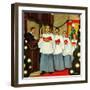 "Boys Christmas Choir", December 26, 1953-Mead Schaeffer-Framed Premium Giclee Print