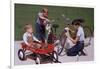 Boys Cleaning their Bikes-William P. Gottlieb-Framed Photographic Print