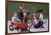 Boys Cleaning their Bikes-William P. Gottlieb-Framed Photographic Print