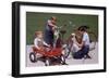 Boys Cleaning their Bikes-William P. Gottlieb-Framed Photographic Print