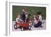 Boys Cleaning their Bikes-William P. Gottlieb-Framed Photographic Print