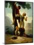 Boys Climbing a Tree Cartoon for a Tapestry at the El Escorial; 1791-92-Suzanne Valadon-Mounted Giclee Print