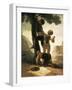 Boys Climbing a Tree-Francisco de Goya-Framed Art Print