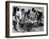 Boys Club, Food Preparation 1932-null-Framed Photographic Print