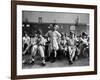 Boys Club Little League Baseball Players Putting on Their Uniforms Prior to Playing Game-Yale Joel-Framed Photographic Print