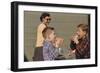 Boys Eating Hot Dogs-William P. Gottlieb-Framed Photographic Print