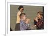 Boys Eating Hot Dogs-William P. Gottlieb-Framed Photographic Print