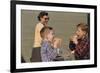 Boys Eating Hot Dogs-William P. Gottlieb-Framed Photographic Print