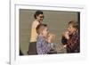 Boys Eating Hot Dogs-William P. Gottlieb-Framed Photographic Print