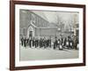 Boys Emigrating to Canada Setting Off from Saint Nicholas Industrial School, Essex, 1908-null-Framed Photographic Print