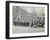 Boys Emigrating to Canada Setting Off from Saint Nicholas Industrial School, Essex, 1908-null-Framed Premium Photographic Print