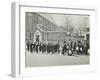 Boys Emigrating to Canada Setting Off from Saint Nicholas Industrial School, Essex, 1908-null-Framed Premium Photographic Print