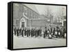 Boys Emigrating to Canada Setting Off from Saint Nicholas Industrial School, Essex, 1908-null-Framed Stretched Canvas