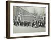 Boys Emigrating to Canada Setting Off from Saint Nicholas Industrial School, Essex, 1908-null-Framed Photographic Print