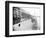 Boys Fishing across a Canal Towpath, London, C1905-null-Framed Photographic Print