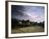 Boys Fishing in a Reservoir Near Hampstead-Thomas Christopher Hofland-Framed Giclee Print