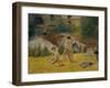 Boys from Brittany Bathing, or Bath at the Mill in the Bois D'Amour, 1886-Paul Gauguin-Framed Giclee Print