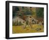 Boys from Brittany Bathing, or Bath at the Mill in the Bois D'Amour, 1886-Paul Gauguin-Framed Giclee Print