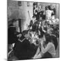 Boys from Navy Air Force Picnicking with College Girls-Nina Leen-Mounted Photographic Print