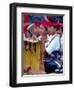 Boys' Gamelan Orchestra and Barong Dancers, Bali, Indonesia-Merrill Images-Framed Photographic Print