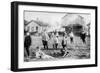 Boys' Gang in Cleveland Ohio Photograph - Cleveland, OH-Lantern Press-Framed Art Print