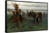 Boys Herding Donkeys, 1865-Willem Maris-Framed Stretched Canvas