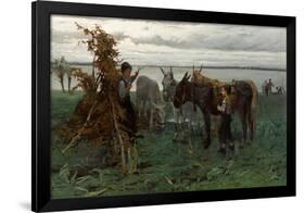 Boys Herding Donkeys, 1865-Willem Maris-Framed Giclee Print