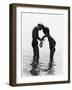 Boys Hunting for Crabs-null-Framed Photographic Print