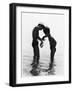 Boys Hunting for Crabs-null-Framed Photographic Print