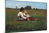Boys in a Pasture, 1874-Winslow Homer-Mounted Art Print