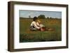 Boys in a Pasture, 1874-Winslow Homer-Framed Art Print