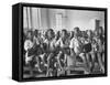 Boys in Kindergarten Class-Dmitri Kessel-Framed Stretched Canvas