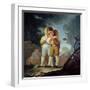 Boys Inflating a Bladder, 1777-1778,-Francisco de Goya y Lucientes-Framed Giclee Print