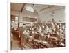 Boys Laying the Phylacteries, Jews Free School, Stepney, London, 1908-null-Framed Photographic Print