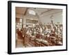 Boys Laying the Phylacteries, Jews Free School, Stepney, London, 1908-null-Framed Photographic Print