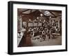 Boys Making Shoes at the Anerley Residential School for Elder Deaf Boys, Penge, 1908-null-Framed Photographic Print