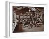 Boys Making Shoes at the Anerley Residential School for Elder Deaf Boys, Penge, 1908-null-Framed Photographic Print