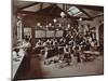 Boys Making Shoes at the Anerley Residential School for Elder Deaf Boys, Penge, 1908-null-Mounted Photographic Print