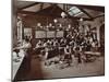 Boys Making Shoes at the Anerley Residential School for Elder Deaf Boys, Penge, 1908-null-Mounted Premium Photographic Print