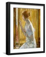 Boys Marching By, 1918-Childe Hassam-Framed Giclee Print