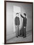 Boys Measuring Each Other-Philip Gendreau-Framed Photographic Print