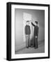 Boys Measuring Each Other-Philip Gendreau-Framed Photographic Print