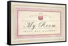 Boys Not Allowed-Angela Staehling-Framed Stretched Canvas