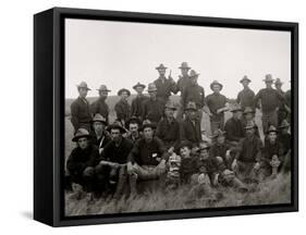 Boys of the 71st N.Y. at Montauk Point after Return from Cuba-null-Framed Stretched Canvas