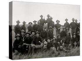 Boys of the 71st N.Y. at Montauk Point after Return from Cuba-null-Stretched Canvas