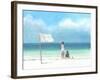 Boys on Beach, Kenya-Lincoln Seligman-Framed Giclee Print