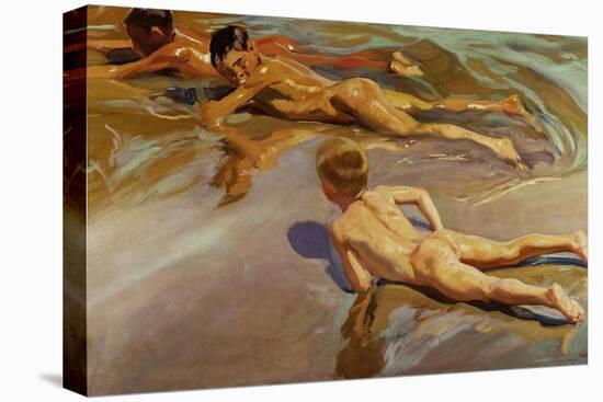 Boys On the Beach, 1910-Joaquín Sorolla y Bastida-Stretched Canvas