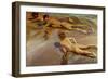 Boys On the Beach, 1910-Joaquín Sorolla y Bastida-Framed Giclee Print